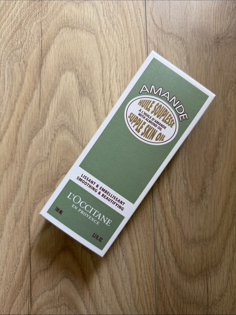 L'OCCITANE Huile Souplesse Amande / Almond Supple Skin Oil - NEW IN BOX